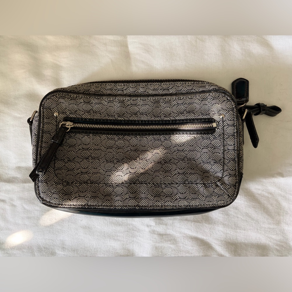 Used Vintage Coach Toiletry Bag